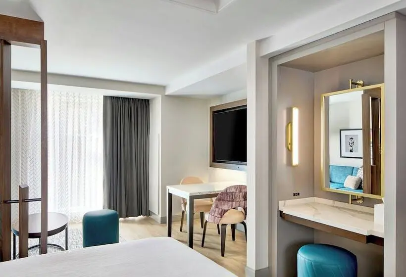 クイーンサイズベッドのスタンダードルーム, Residence Inn by Marriott Nashville Downtown/Convention Center