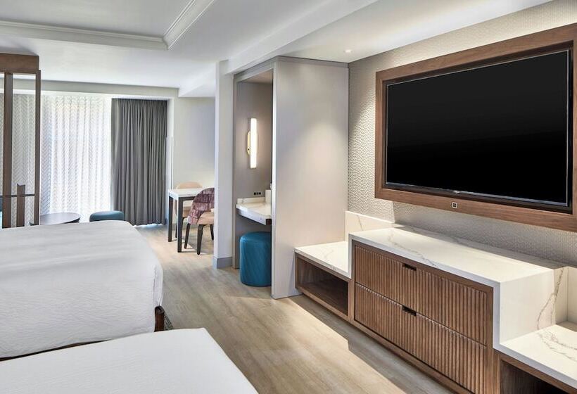 스탠다드 룸 퀸사이즈 침대, Residence Inn by Marriott Nashville Downtown/Convention Center