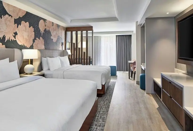 キングサイズベッドのスタンダードルーム, Residence Inn by Marriott Nashville Downtown/Convention Center