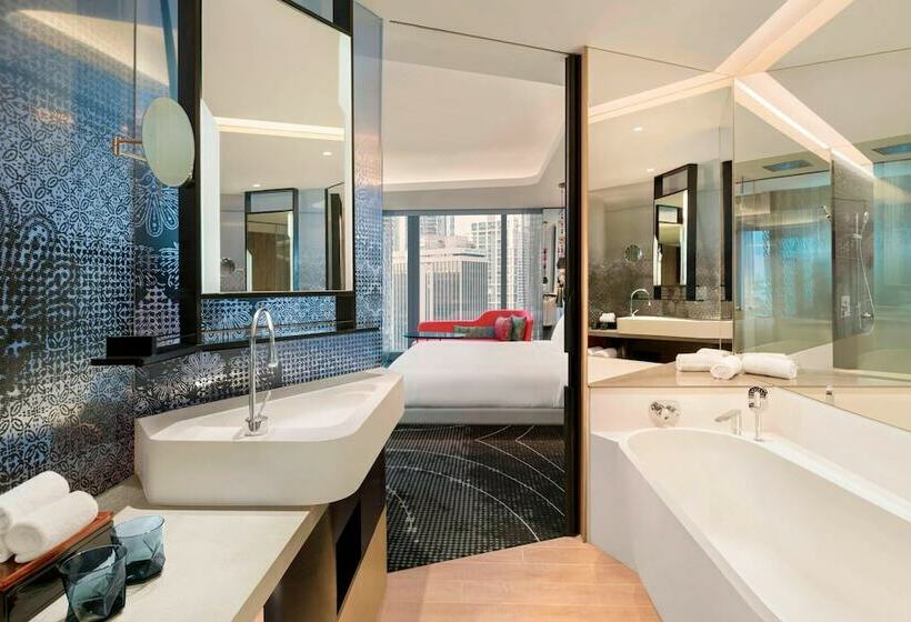 Номер Стандарт 2 Двуспальные Кровати, W Kuala Lumpur