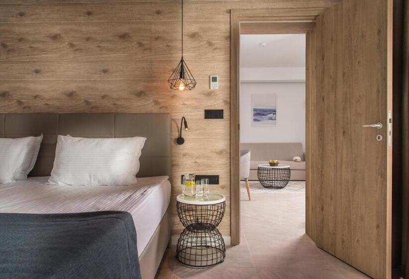 침실 1개 디럭스 아파트, Effect Algara Beach Resort Ultra All Inclusive And Free Parking