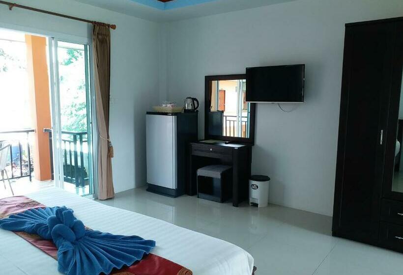 デラックスルーム, Tamarind Lanta Resort