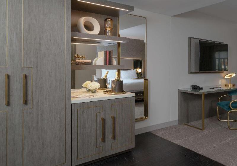 جناح سرير كينج, Tulsa Club Hotel, Curio Collection By Hilton