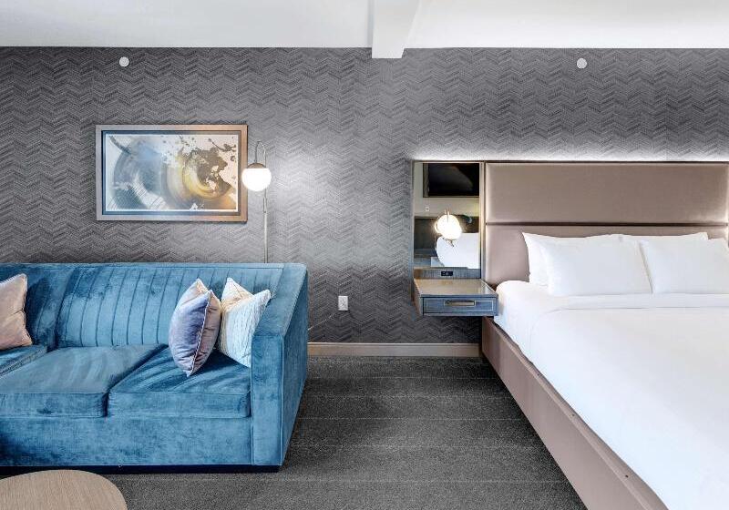 جناح سرير كينج, Tulsa Club Hotel, Curio Collection By Hilton