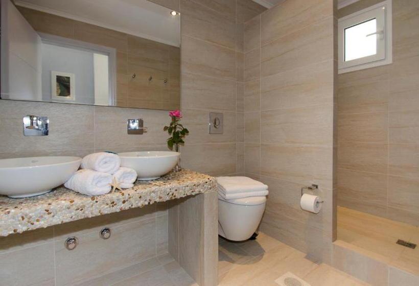 침실 2개 바다 전망 아파트, Villa Sosanna