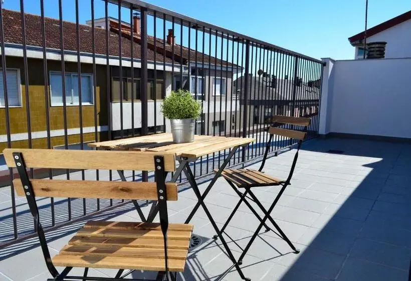 اتاق استاندارد با تراس, Alda Estacion Ourense