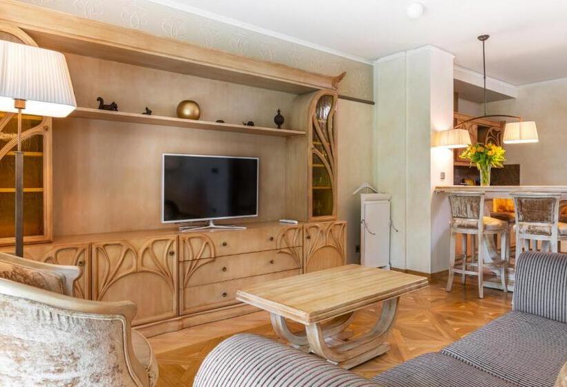 آپارتمان لوکس 1 خوابه, Grand Spa Lietuva Serviced Apartments Dzūkija