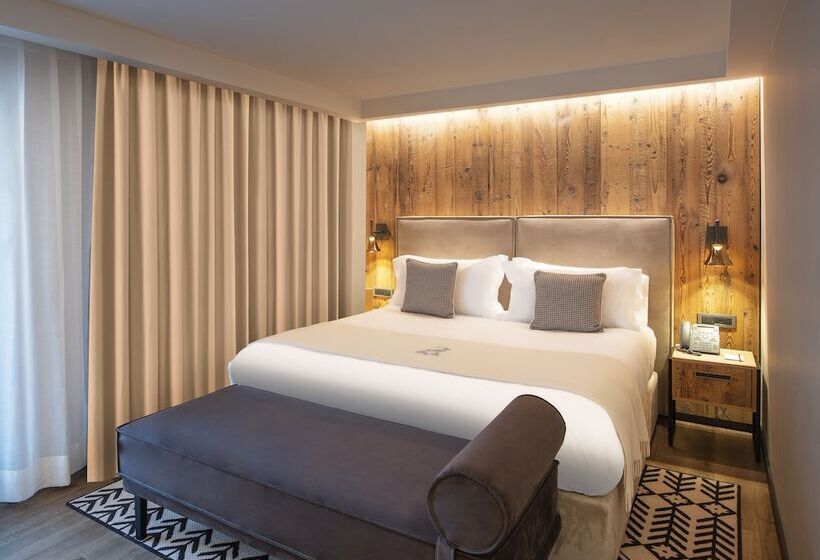 침실 1개 디럭스 아파트, Le Massif Hotel & Lodge Courmayeur The Leading Hotels Of The World