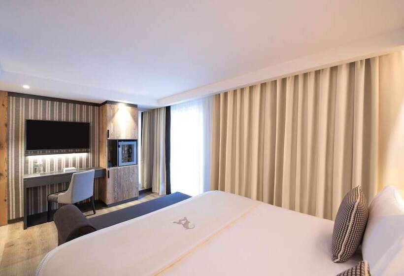 Апартаменты Deluxe 1 Спальня, Le Massif Hotel & Lodge Courmayeur The Leading Hotels Of The World