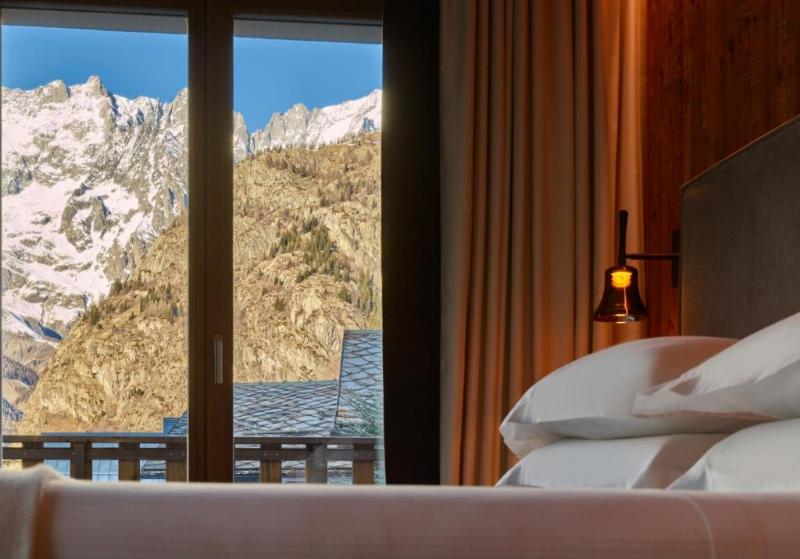 주니어 스위트, Le Massif Hotel & Lodge Courmayeur The Leading Hotels Of The World
