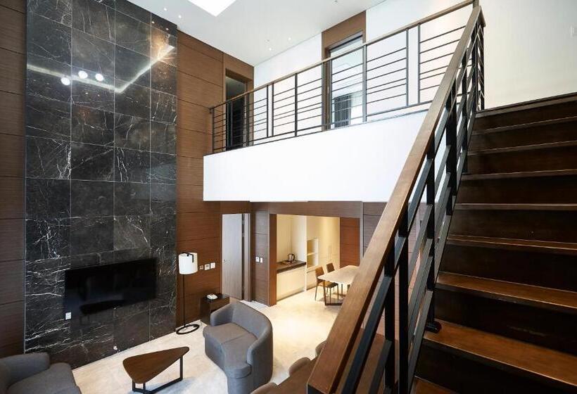 １ベッドルームデュプレックスビラ, Pyeongchang The White