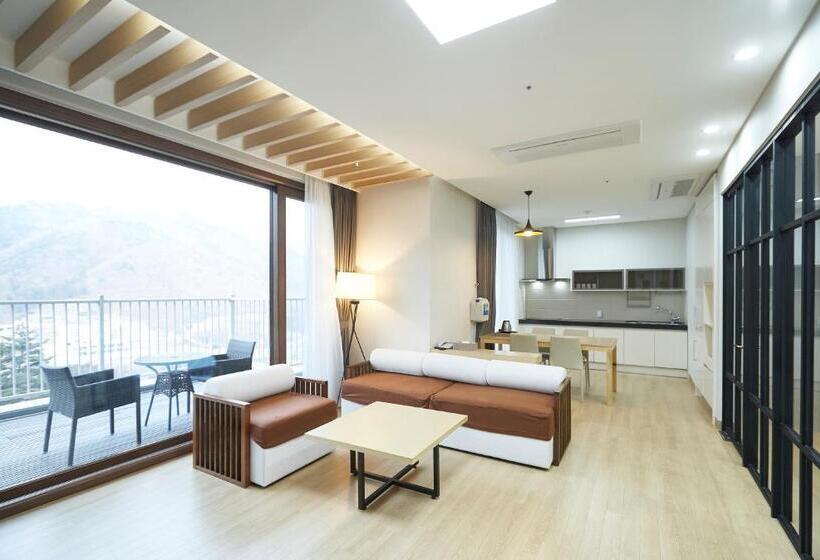 テラス付スイート, Pyeongchang The White