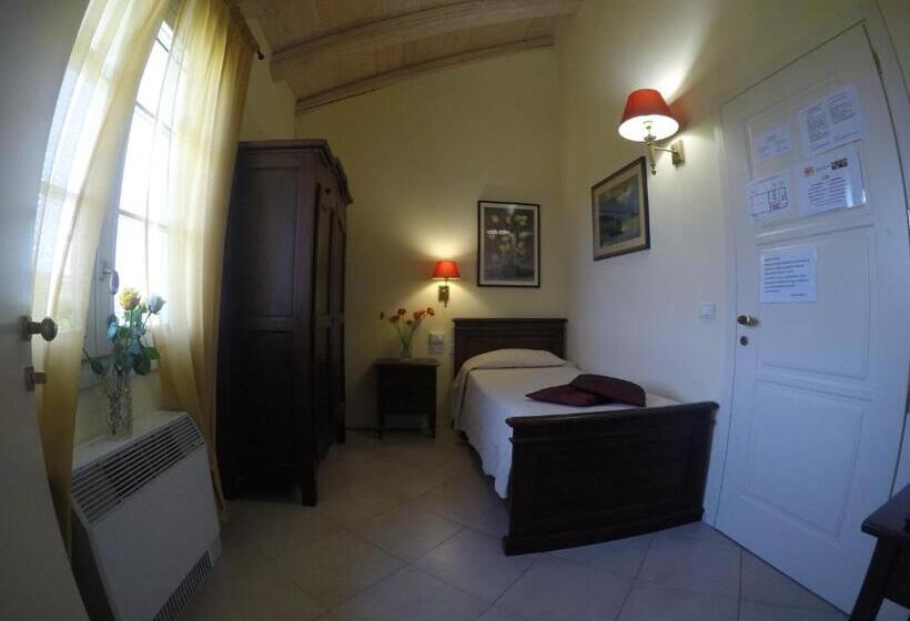 가든 전망 싱글룸, Agriturismo Fattoria Corte Roeli