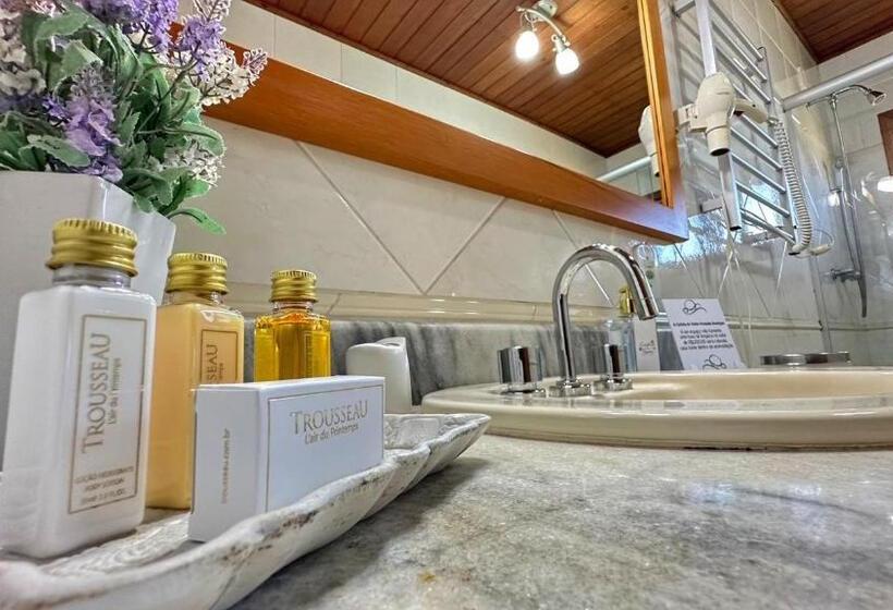 شاليه ديلوكس غرفة نوم واحدة, Carícia Do Vento Pousada Boutique