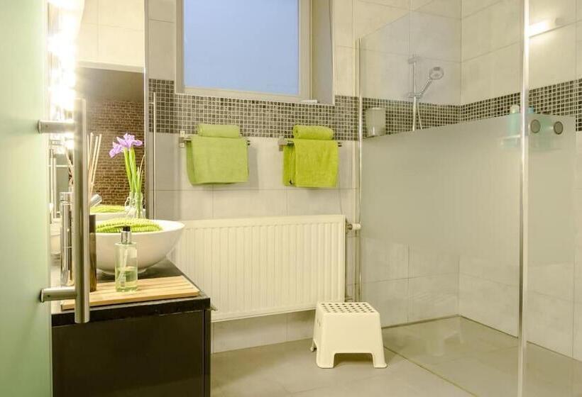 اتاق استاندارد با چشمانداز باغ, Bxlroom Guesthouse