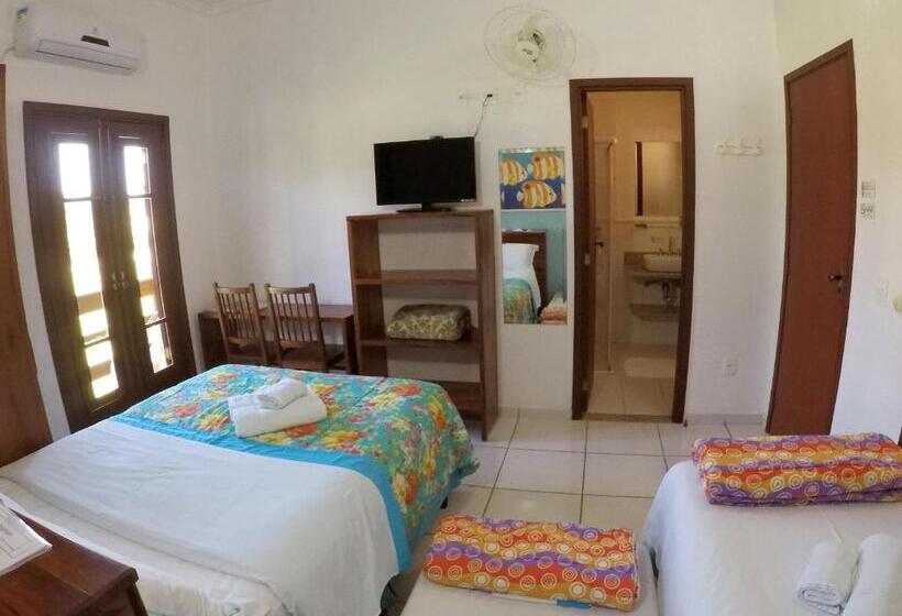 חדר סטנדרט לארבעה, Pousada Cachadaço