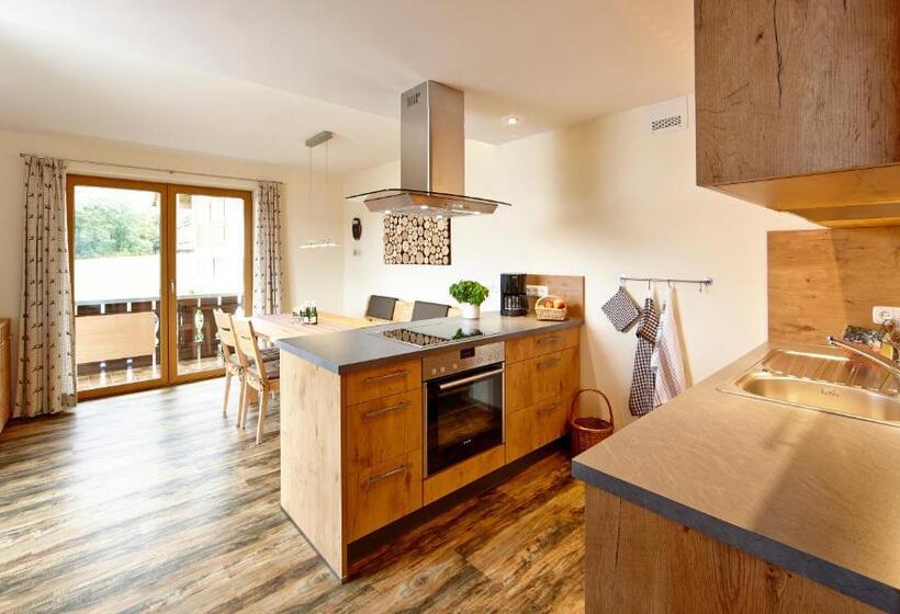 شقة غرفة واحدة ذات إطلالة, Gästehaus Alpina