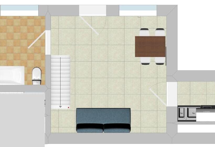 חדר דופלקס, La Salmonière