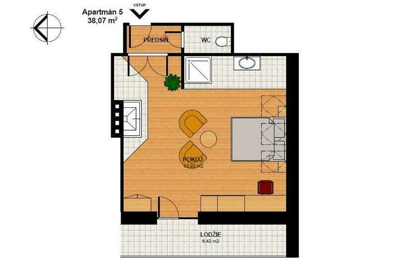 Deluxe Szoba, Penzion V Hluboké A Department Glamp