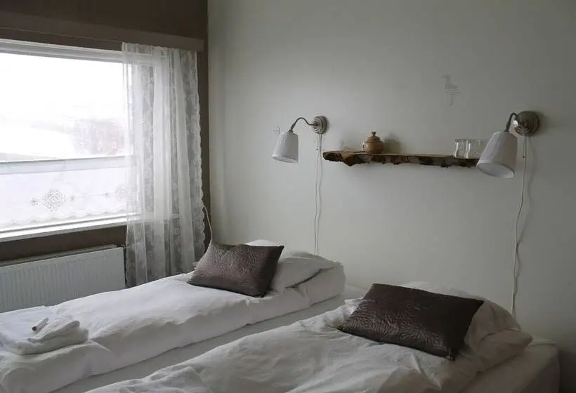 اتاق استاندارد با سرویس بهداشتی مشترک, Skjaldarvik Guest House