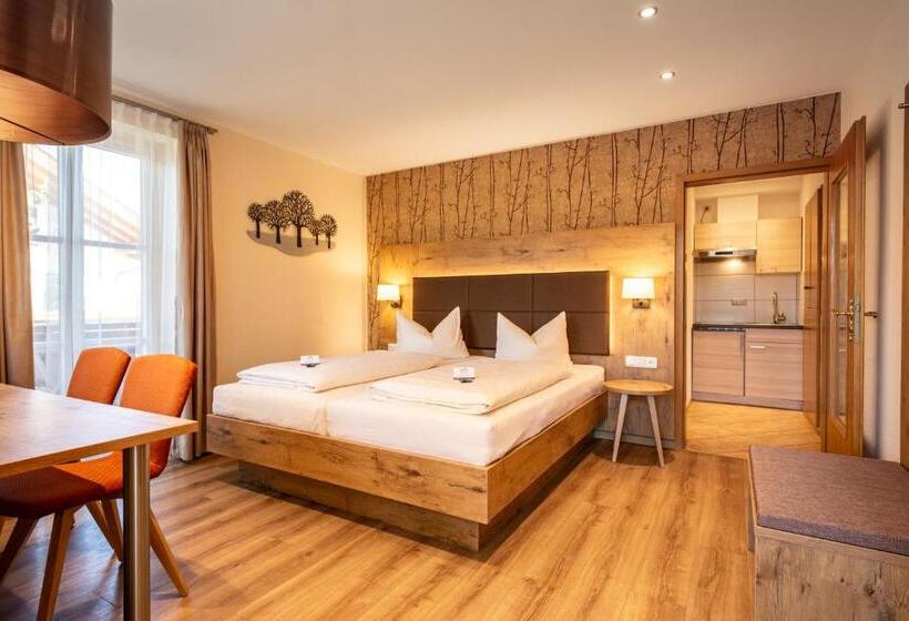 סטודיו סטנדרט עם מרפסת, Boutique Hotel Angerer