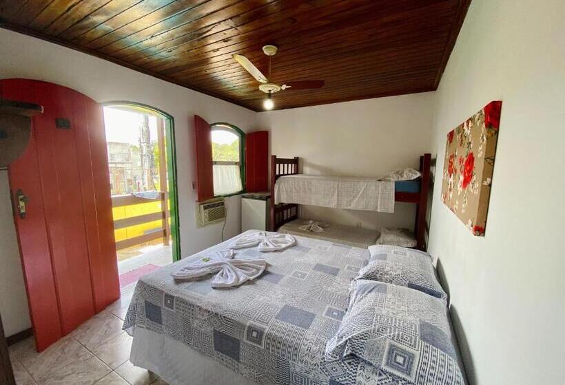 اتاق استاندارد چهار تخته, Pousada Primavera