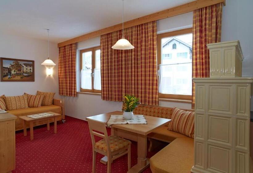 Апартаменты 1 Спальня, Apart & Pension Wassermann Inklusive Sommerbergbahnticket