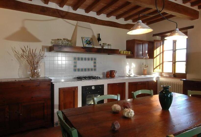 Апартаменты 1 Спальня Нижний Этаж, Agriturismo I Pagliai