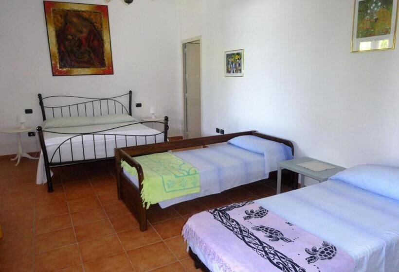 اتاق استاندارد چهار تخته, Casa Colonica Liliane B&b