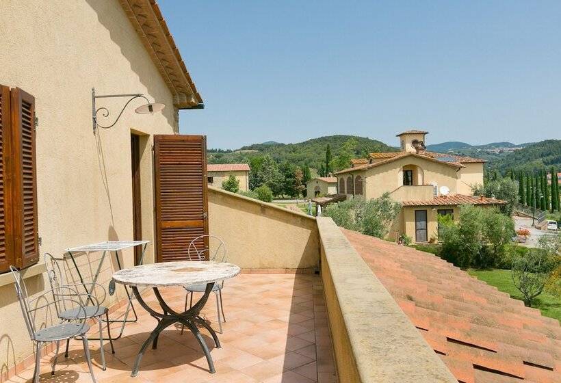 Апартаменты 1 Спальня с Балконом, Relais La Pieve Vecchia