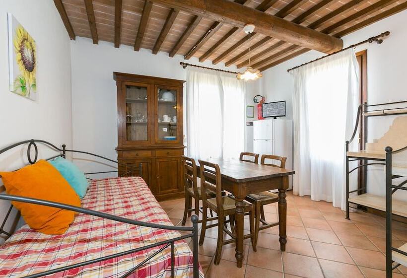 Апартаменты 1 Спальня с Балконом, Relais La Pieve Vecchia