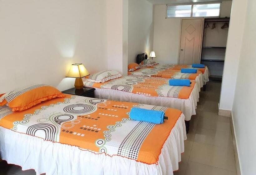 חדר סטנדרט לארבעה, Hostal Cerro Azul