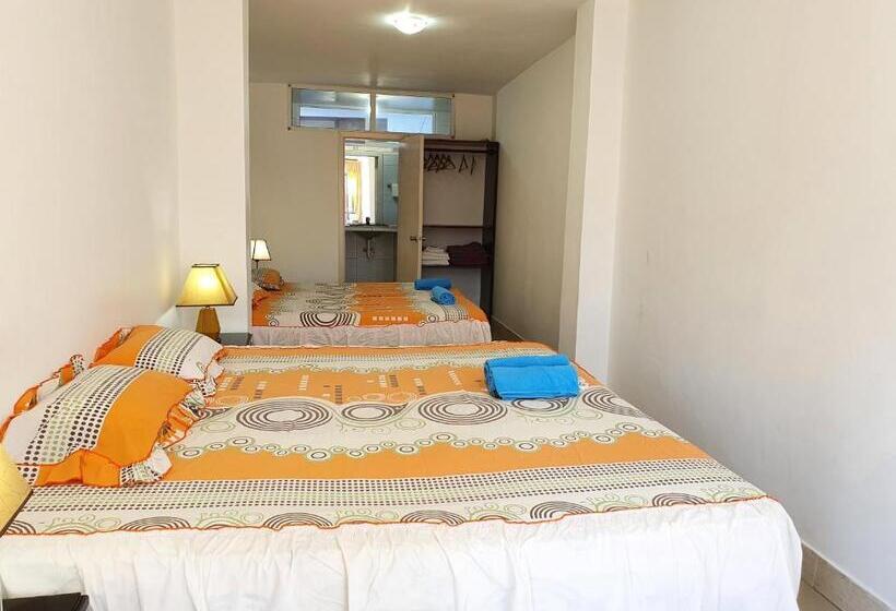 Четырехместный Номер Стандарт, Hostal Cerro Azul