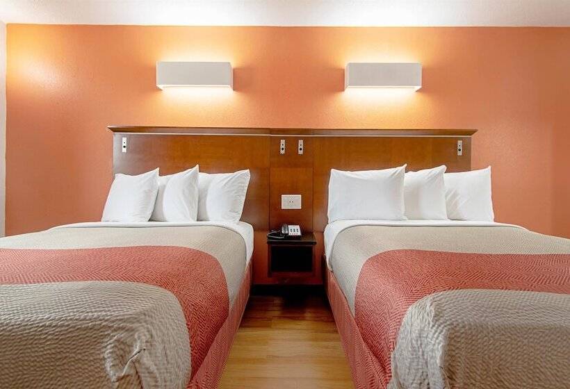 Номер Стандарт 2 Двуспальные Кровати, Motel 6 Alma, Ar L 40