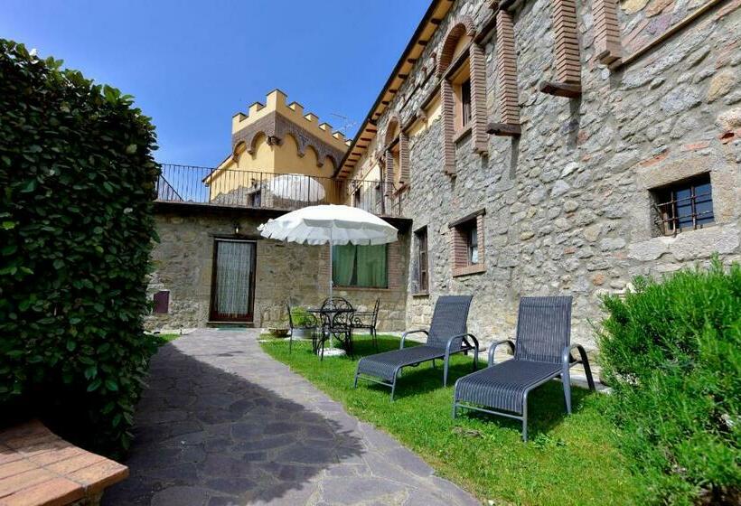 １ベッドルームアパートメント, Agriturismo Castello Delle Fornaci   Private Jacuzzi