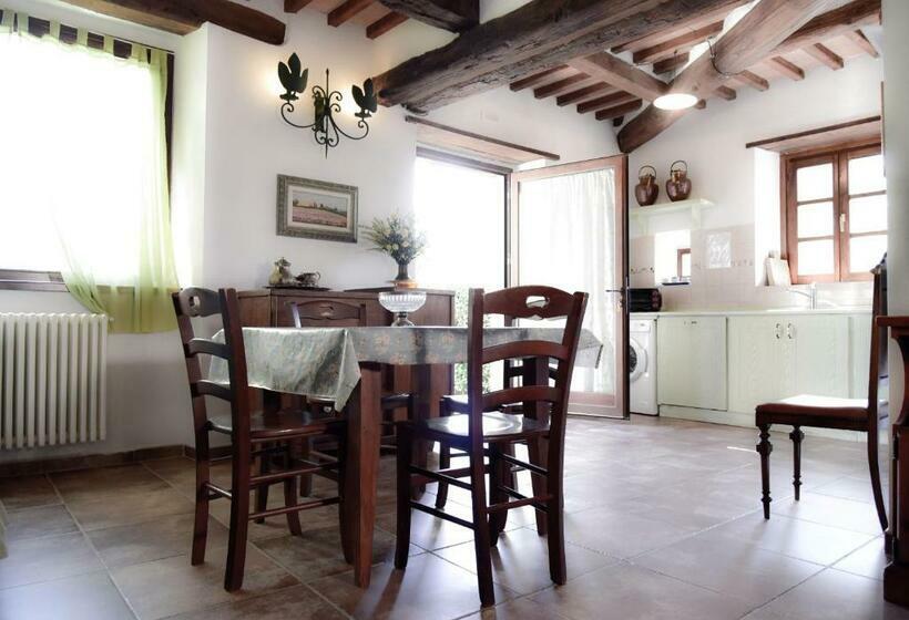 １ベッドルームアパートメント, Agriturismo Castello Delle Fornaci   Private Jacuzzi