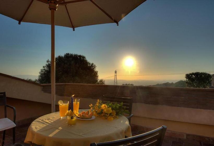 带1个卧室的带阳台的公寓, La Vecchia Sassa