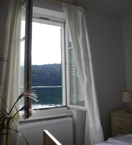 غرفة قياسية مطلّة علي البحيرة, Villa Streintz