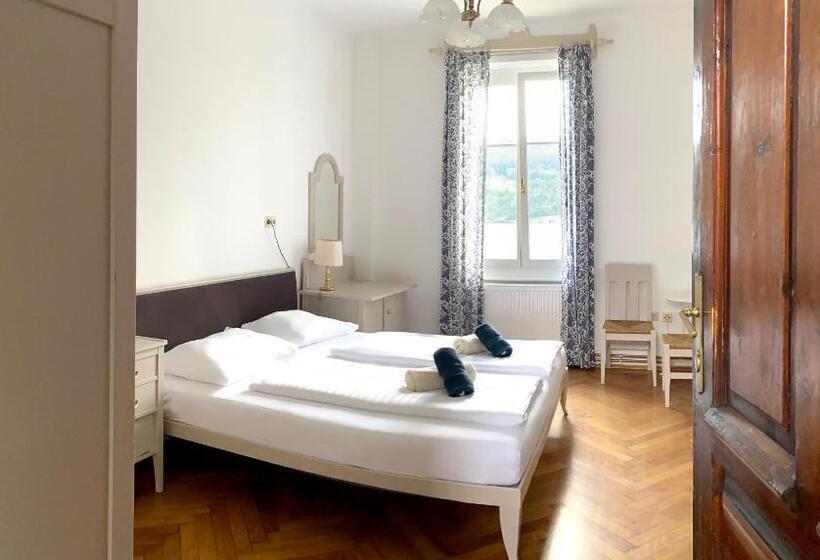 غرفة قياسية مطلّة علي البحيرة, Villa Streintz