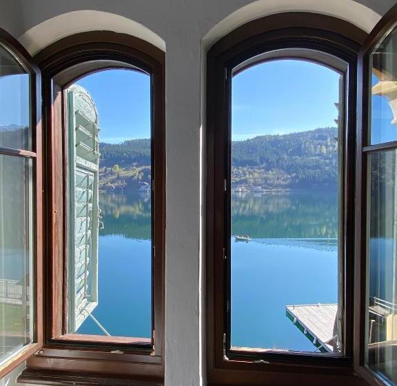 Standard studio with lake view, Villa Streintz