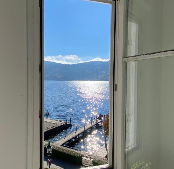 غرفة قياسية مطلّة علي البحيرة, Villa Streintz