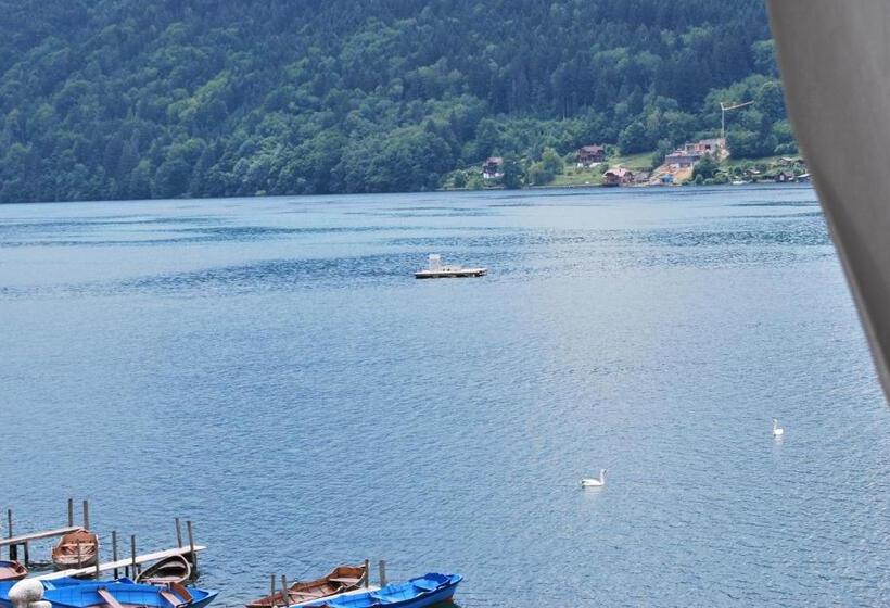 غرفة قياسية مطلّة علي البحيرة, Villa Streintz