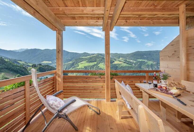 דירה בת חדר שינה 1 עם מרפסת, Ferienbauernhof Wieserhof