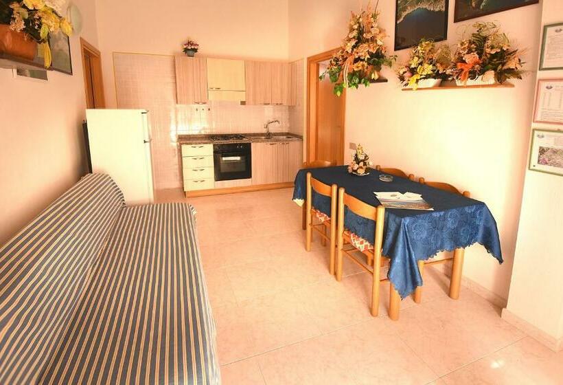 带2个卧室的公寓, Residenza Le Due Palme