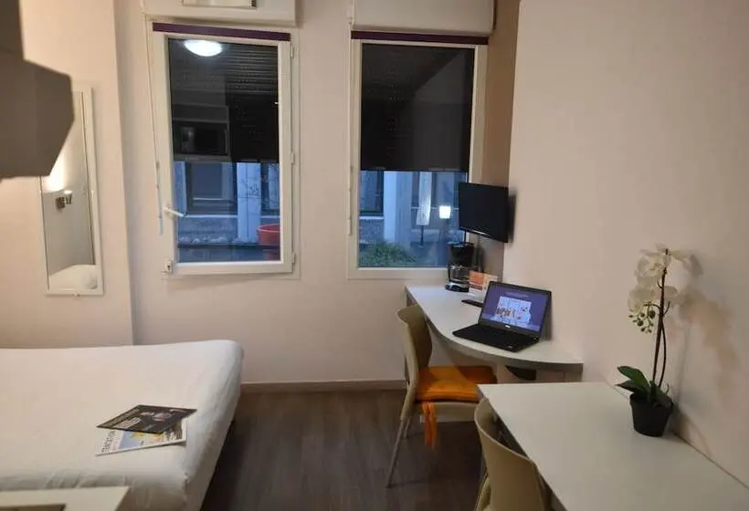 ダブルベッドのスタンダードスタジオ, Montempô Apparthôtel Lyon Viviani