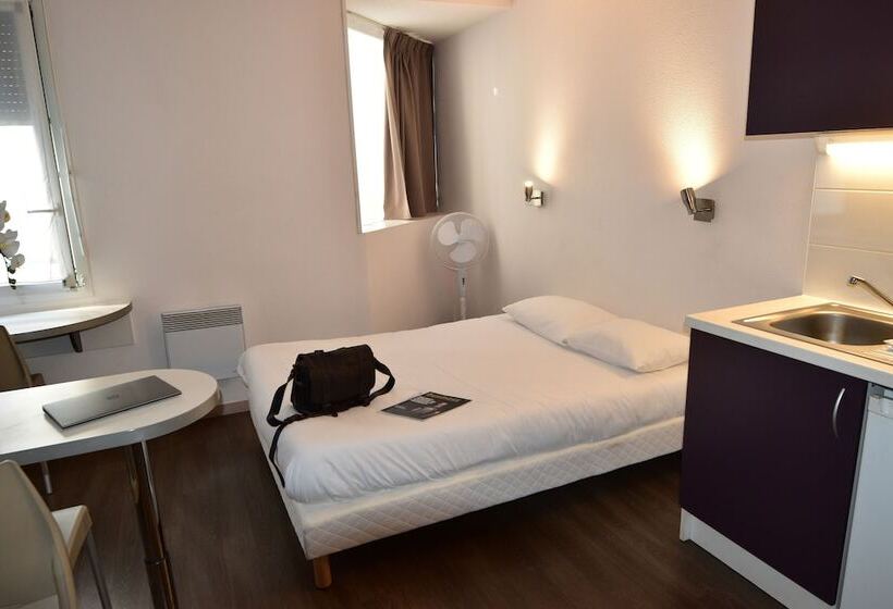 ダブルベッドのスタンダードスタジオ, Montempô Apparthôtel Lyon Viviani