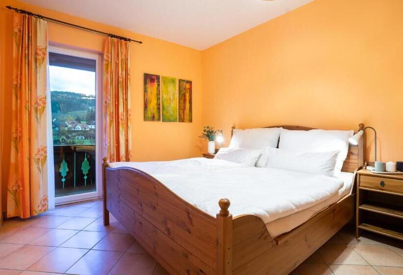 شقة غرفة نوم واحدة مزودة بشُرفة, Hirschenhof Apartments