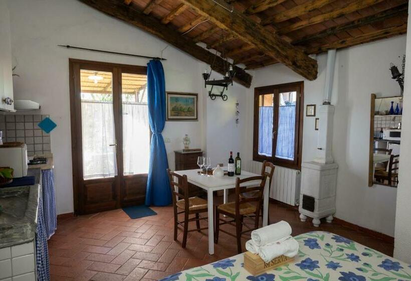 带花园景观的标准工作室, Agriturismo Colle Vento