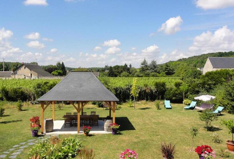 家庭房带园景, Le Clos Des Bérengeries