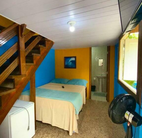 Quarto Quádruplo Estandar, Pousada & Camping Tubarão